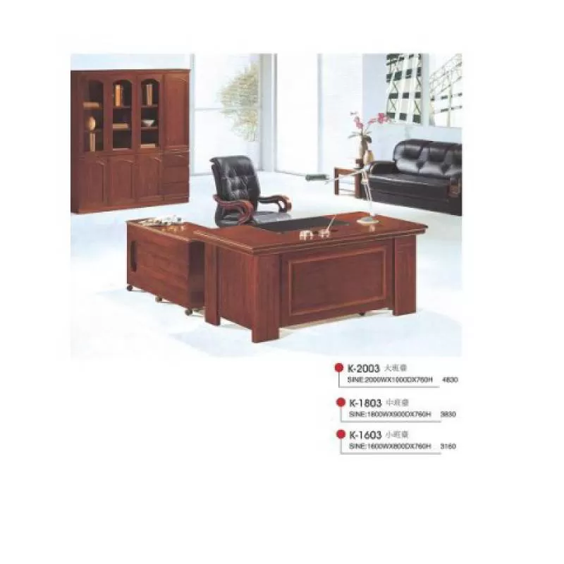 Bàn tủ giám đốc nhập khẩu - Hualadege 10