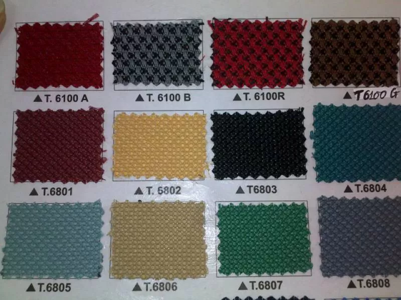 Bảng màu ghế gamma - Mẫu vải nội 04