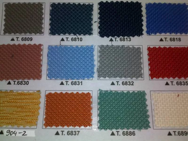 Bảng màu ghế gamma - Mẫu vải nội 03