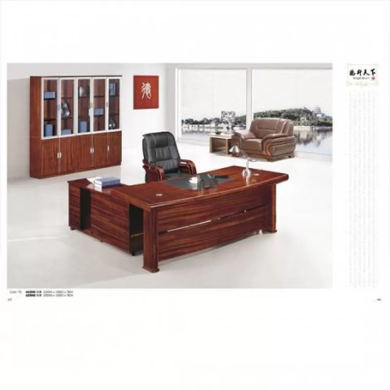 Bàn tủ giám đốc nhập khẩu - bàn tủ Awarde 9