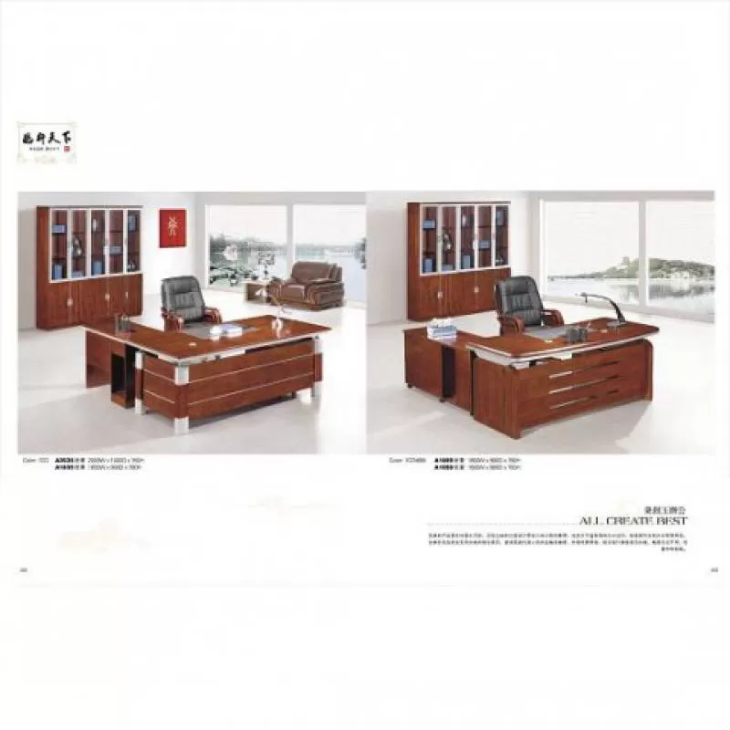 Bàn tủ giám đốc nhập khẩu - bàn tủ Awarde 8