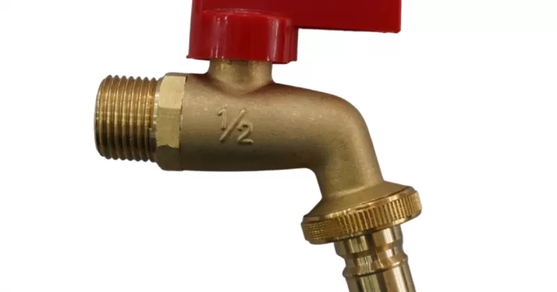 Vòi máy giặt đồng MIHA - PN16 (Thiết kế mới)