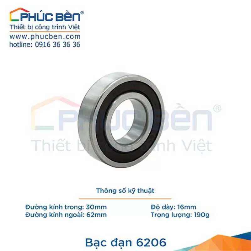 Bạc đạn 6206
