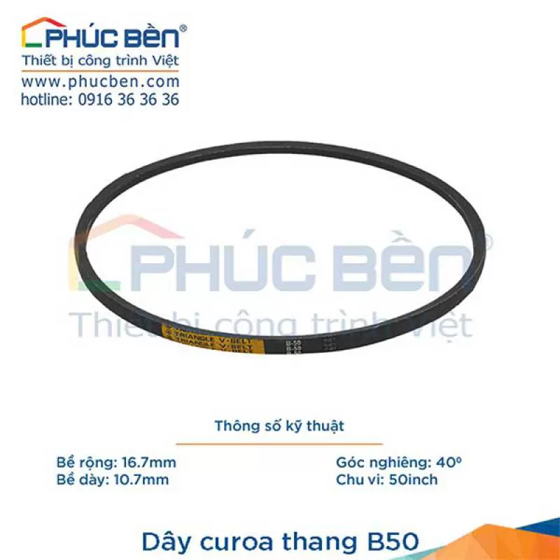 Dây curoa thang B50