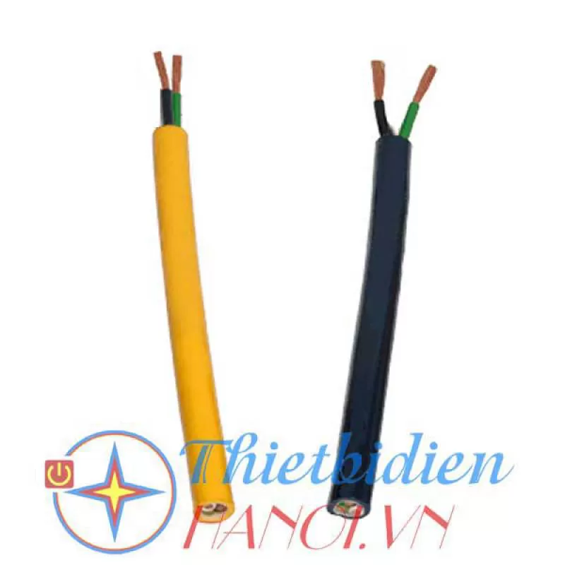 Dây điện Cadivi, dây tròn đặc 2 ruột VCmt-2x2,5