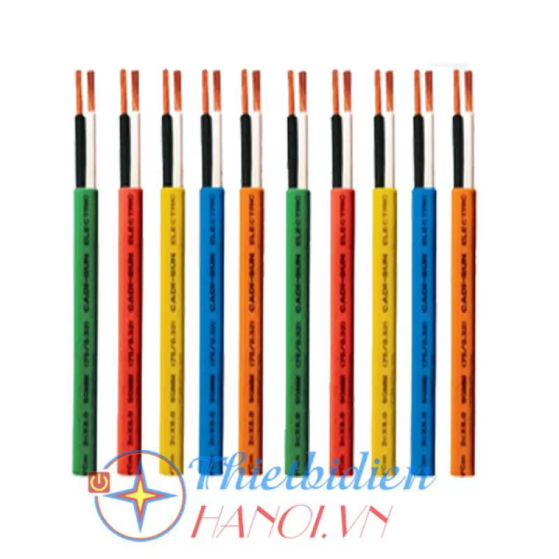 Dây điện Cadisun, dây đôi mềm dẹt VCTFK 2x10.0