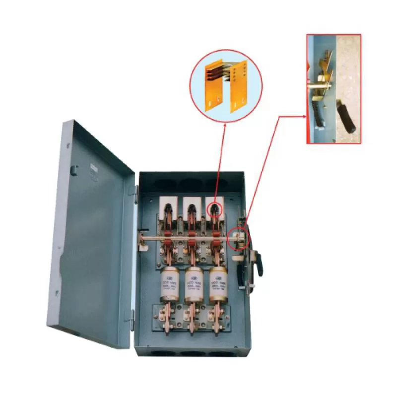 Cầu dao hộp đóng cắt nhanh Vinakip 3 pha 3 cực 660V - 630A (CDH3PĐCN 630A)