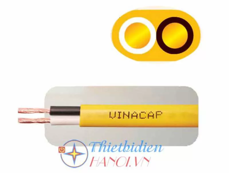 Dây điện Vinacap, dây đôi mềm dẹt VCm 2x0.75