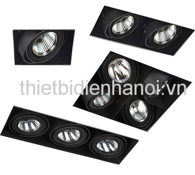 Đèn Downlight Halogen 1 Bóng x Max 50W/12V-GU5.3 (LBX300)