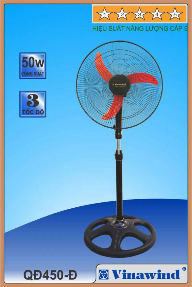 Quạt cây Điện cơ thống nhất QĐ450-ĐM