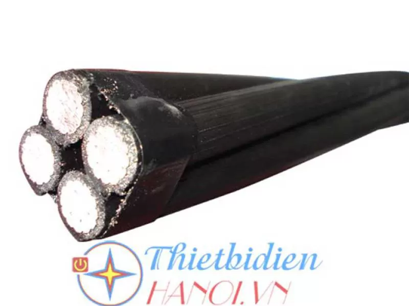 Dây cáp điện Cadivi, Cáp nhôm vặn xoắn LV-ABC-4x25 (4x7/2.17) -0.6/1kV