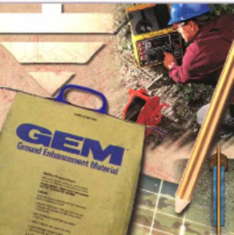 Hóa chất Gem 25A dùng làm giảm điện trở đất