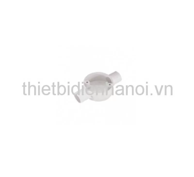 Phụ kiện ống luồn tròn PVC (hộp nối 2 đường) Comet D25mm (BJ25/2) 