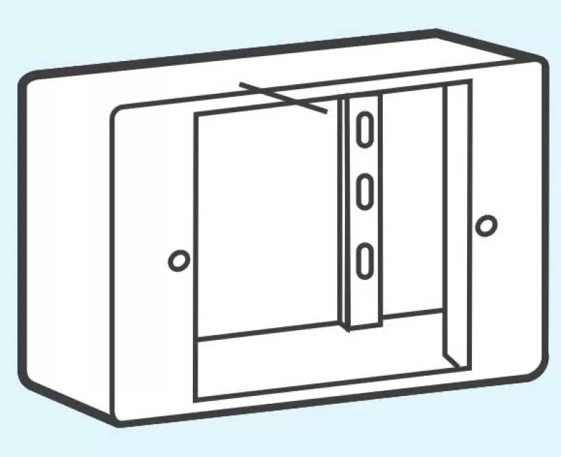 Đế nổi nhựa chữ nhật cao S18, S186, S18C, S68 - CK157RH