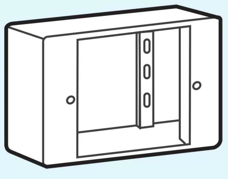 Đế nổi nhựa chữ nhật thấp S18, S186, S18C, S68 - CK157RL