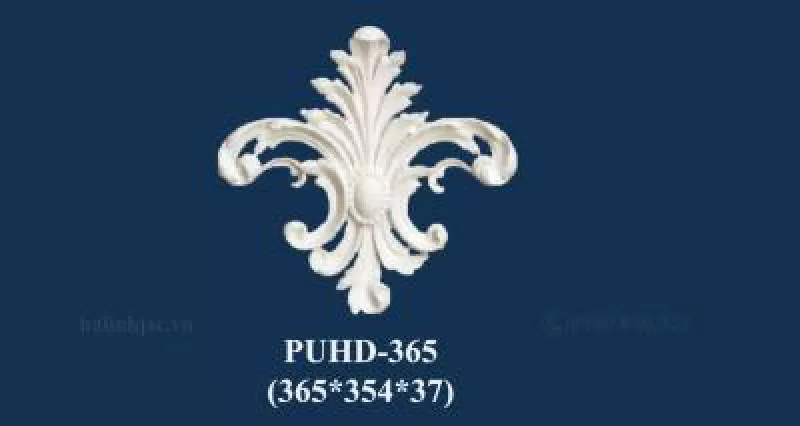 Hoa văn trang trí nhựa PU cao cấp PUHD-365