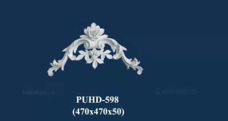 Hoa văn trang trí nhựa Pu cao cấp PUHD-598