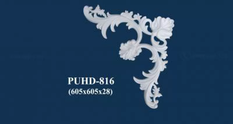 Hoa văn trang trí - Hoa dài PUHD-816