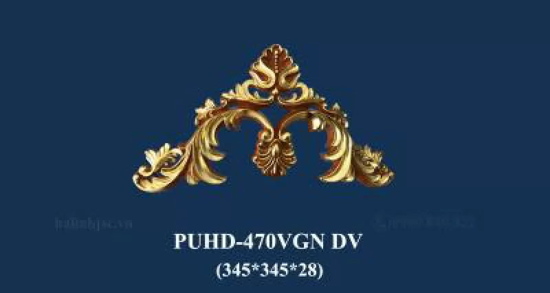 Hoa văn trang trí nhựa PU vân gỗ PUHD-470VGN DV