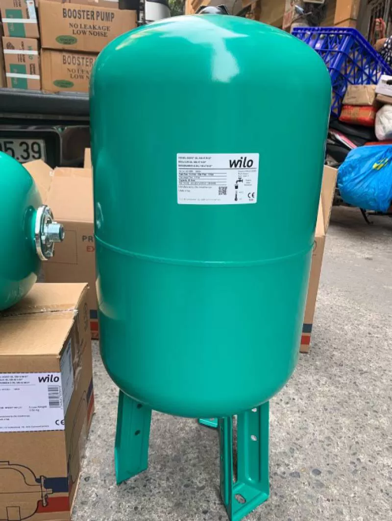 Bình tích áp Wilo 300L đứng (10Bar) 