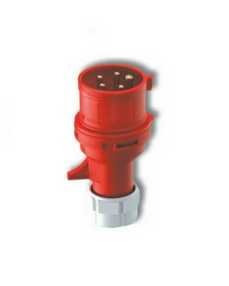 Phích cắm công nghiệp 5 pha PCE F025-6 IP44 32A 