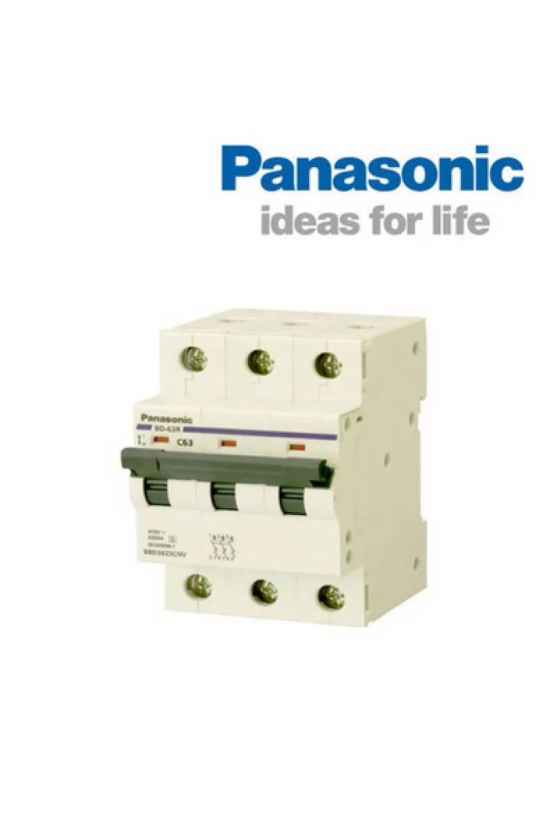 Cầu dao tự động 3 pha panasonic BBD3163CNV 16A 6kA 