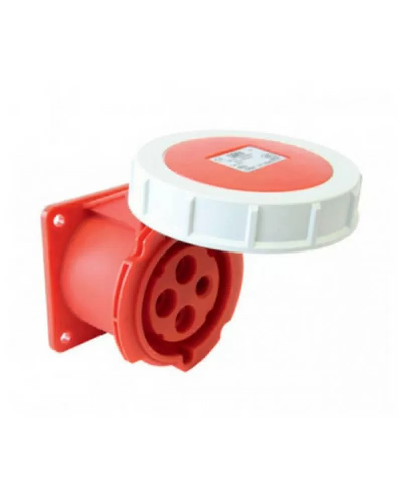 Ổ cắm gắn âm 4 pha PCE F3242-6 IP67 32A