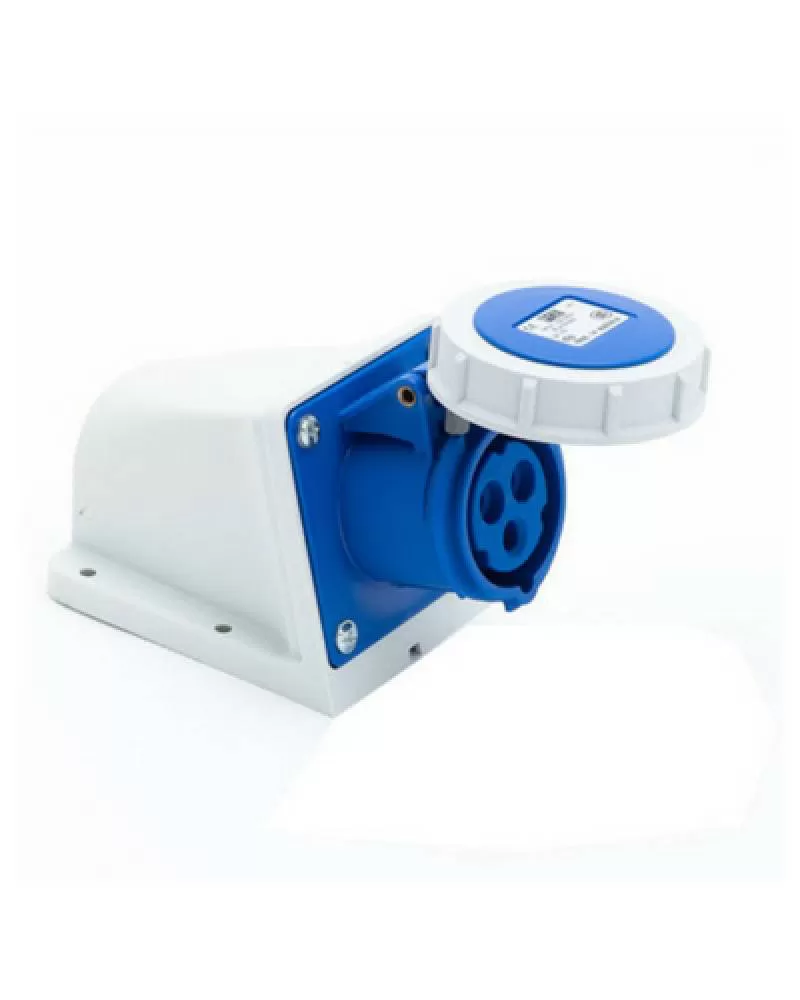 Ổ cắm gắn nổi 3 pha PCE F1232-6 IP67 32A