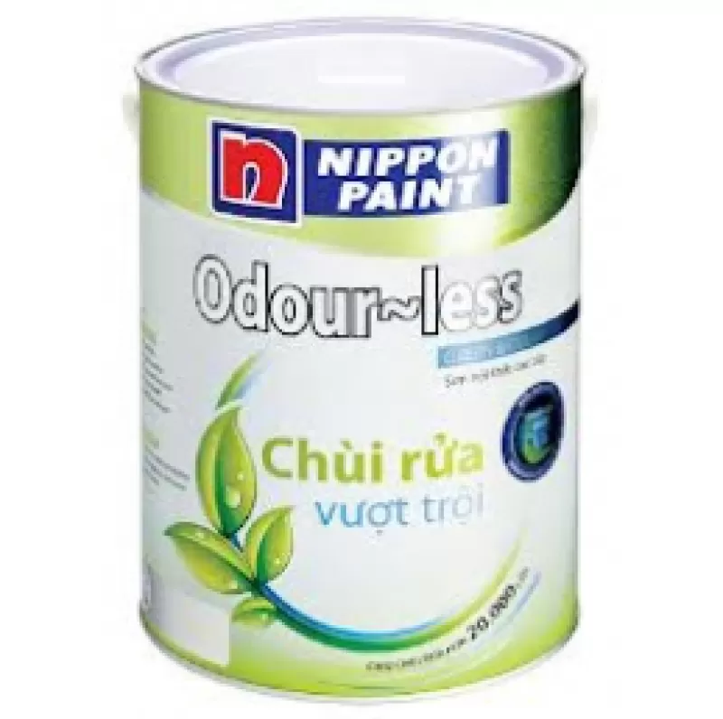 Nippon Odour-Less - Chùi Rửa Vượt Trội Bóng Mờ 5l