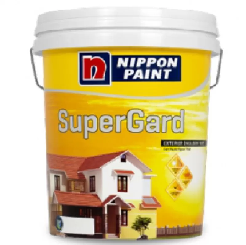 Nippon SuperGard Sơn Ngoại Thất - Màu Sắc Phong Phú - Bền màu 18l 