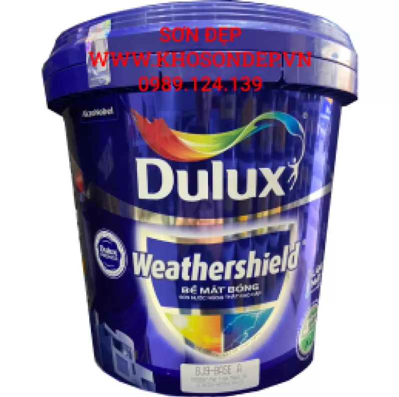 Sơn Dulux Weathershield BJ9 Bề Mặt Bóng 15L