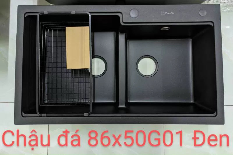 Chậu rửa chén đá CREAVE T8650 G01