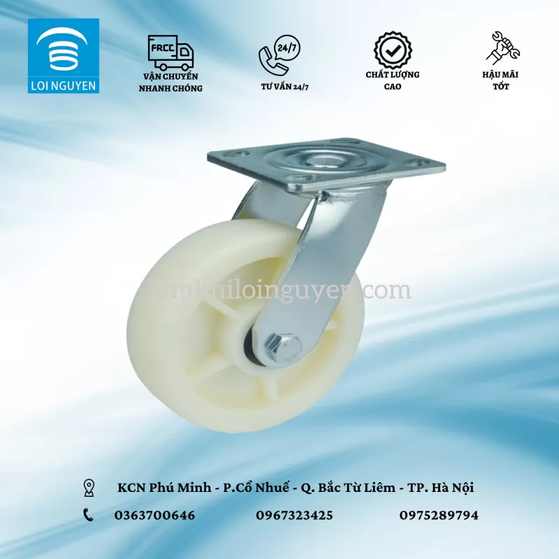 NLHV100.Q : Bánh nilong có hoa văn 10 cm quay
