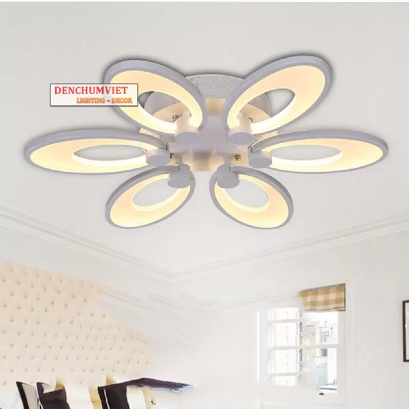 Đèn áp trần Led hiện đại DCL 5732/6 (Ø600xH80) 