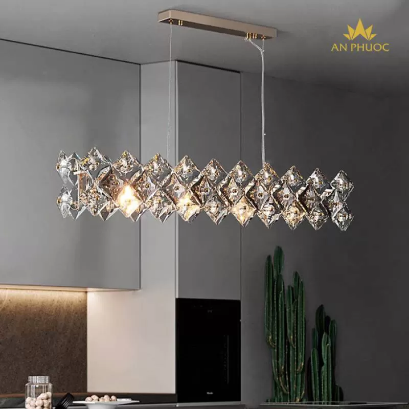 Đèn thả pha lê hiện đại D880178/800*180 - Đèn An Phước