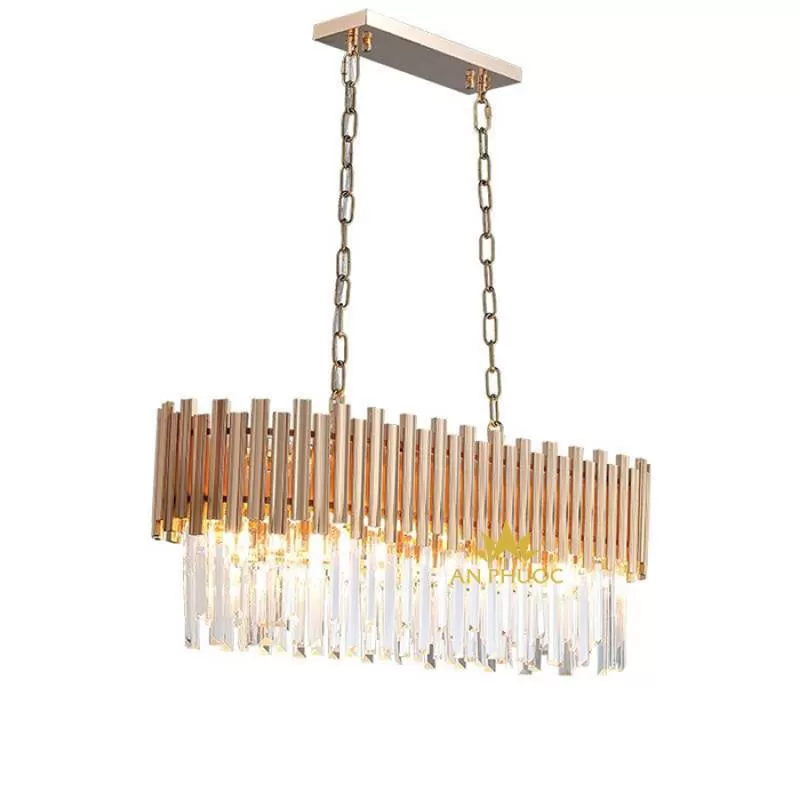 Đèn thả pha lê hiện đại 880105-800*300 - Đèn An Phước 