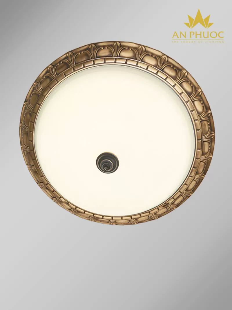 Đèn áp trần đồng - AP8617/D500 - Đèn An Phước