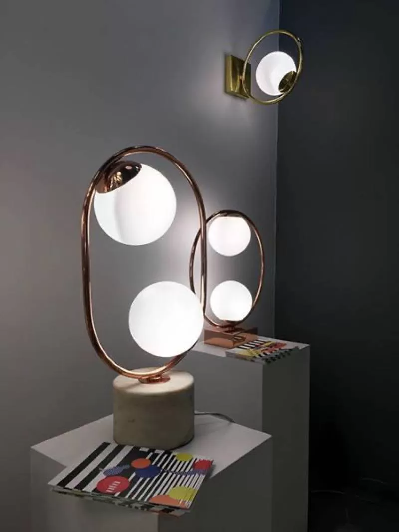 Đèn bàn thủy tinh DBAN4057