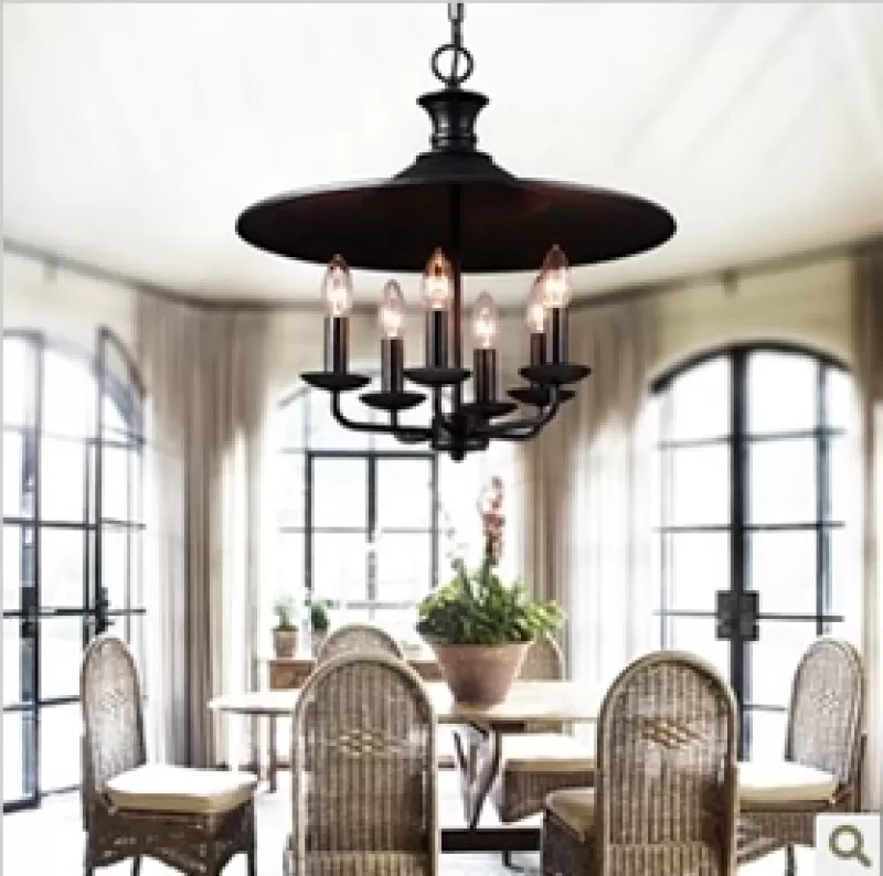 Đèn chùm tay nến DCHUM0008