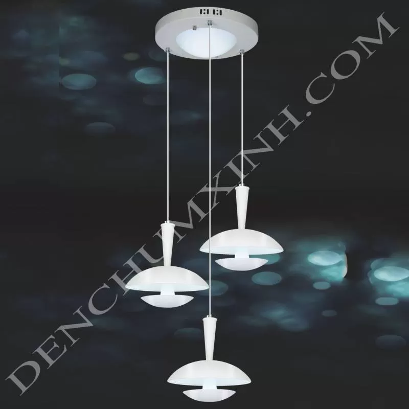 Đèn Thả LED Phòng Ăn DCX9648/3 ( Rộng 35cm )
