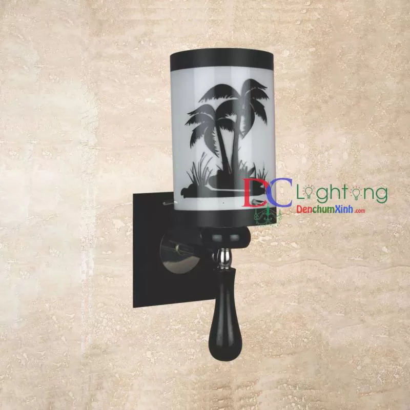 Đèn vách tường thuỷ tinh DCX8933/1B