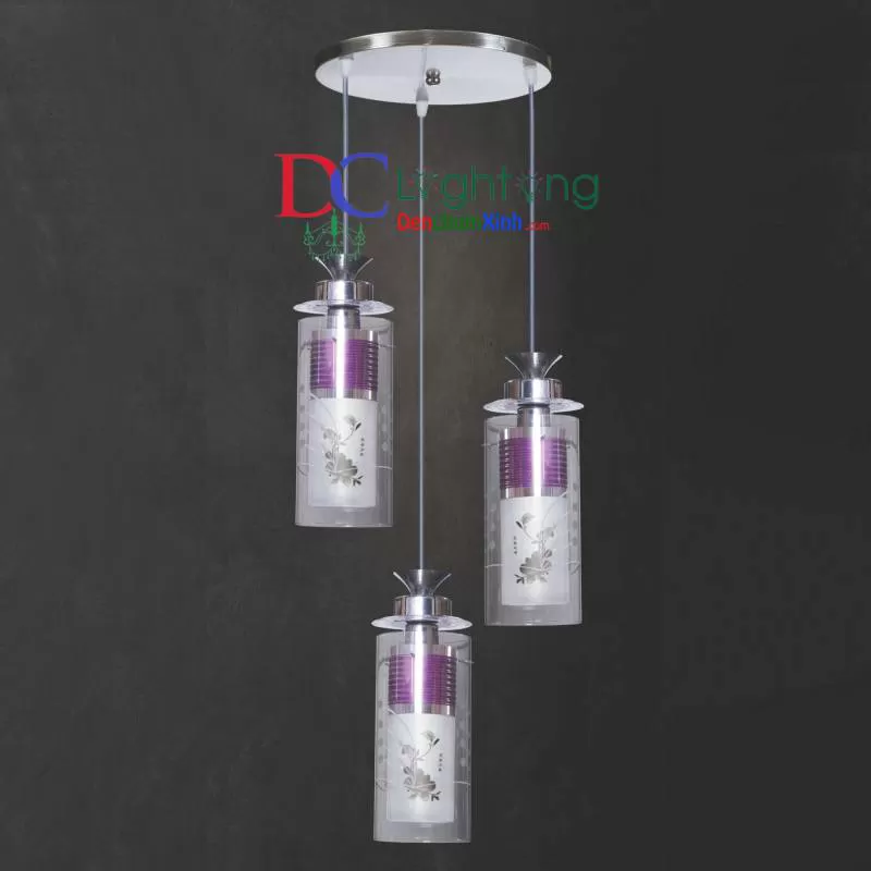 Đèn Thả Thủy Tinh Phòng Bếp DCX378/3