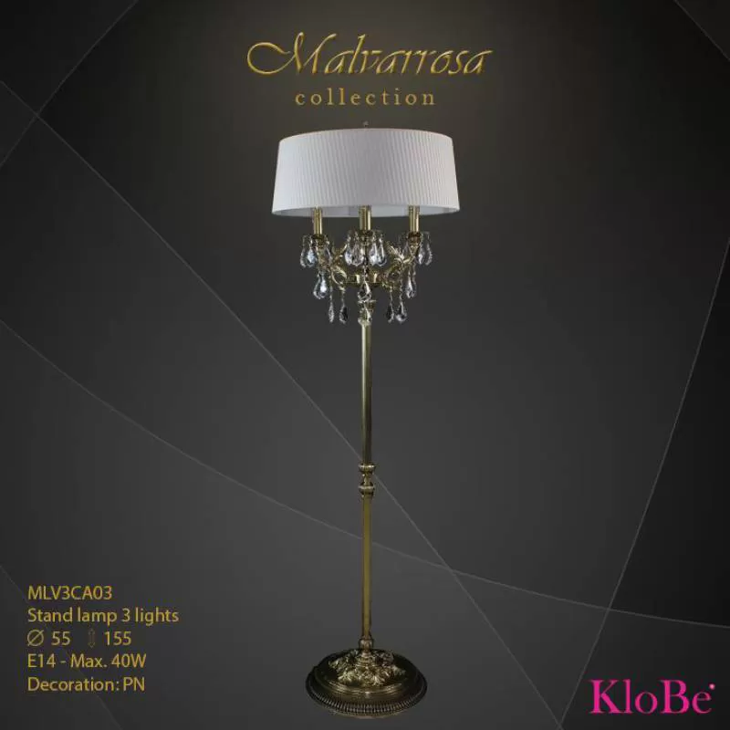 Đèn Đứng Để Sàn Đồng Klobe (TBN) MLV3CA/03