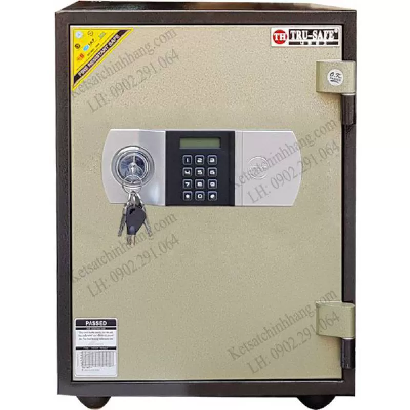 Két Sắt gia đình trusafe HQ65ĐT điện tử chống cháy