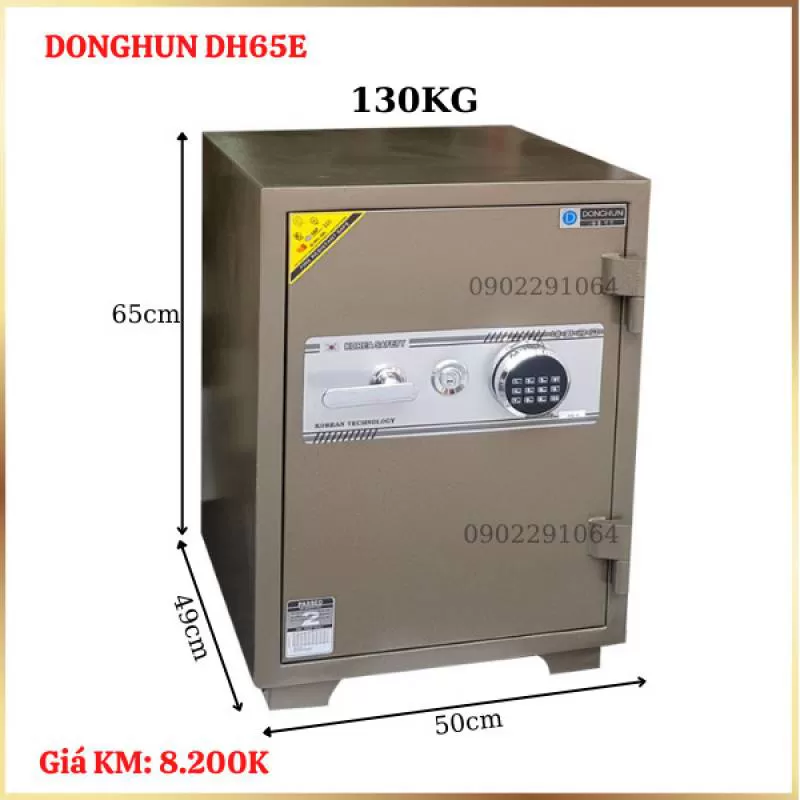 Két sắt Hàn Quốc Donghun DH65E điện tử