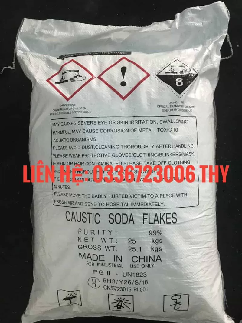 NaOH – Cautic soda Flakes 98