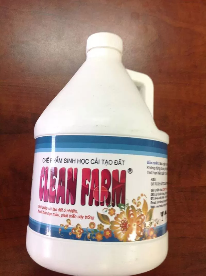 VI SINH CẢI TẠO ĐẤT Ô CLEAN FARM