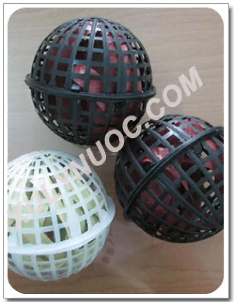 Giá thể vi sinh dạng cầu D100 - Xử Lý Nước