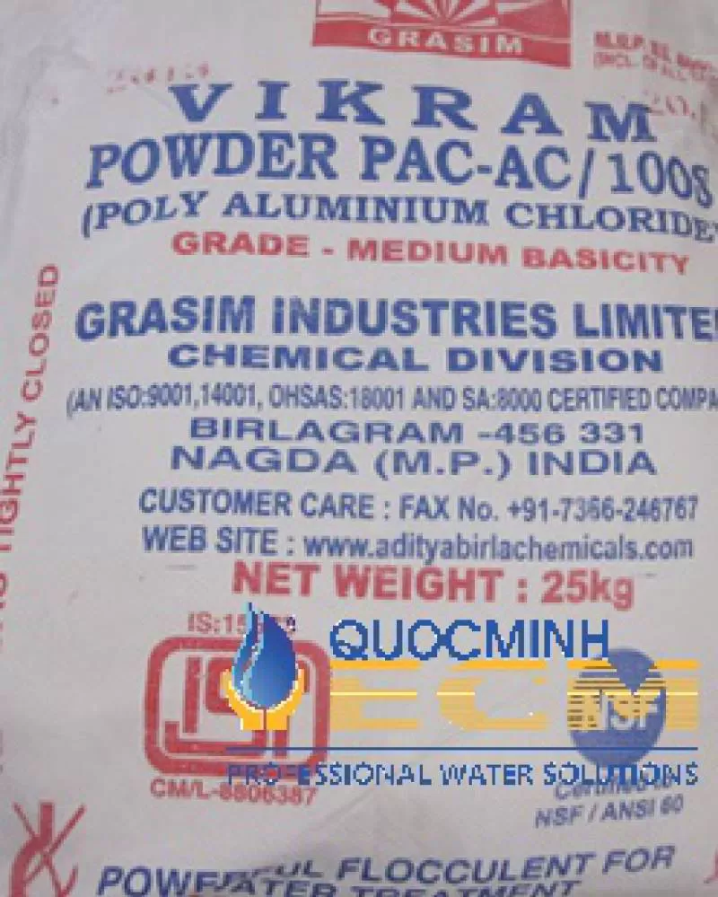 PAC Ấn Độ - Xử Lý Nước