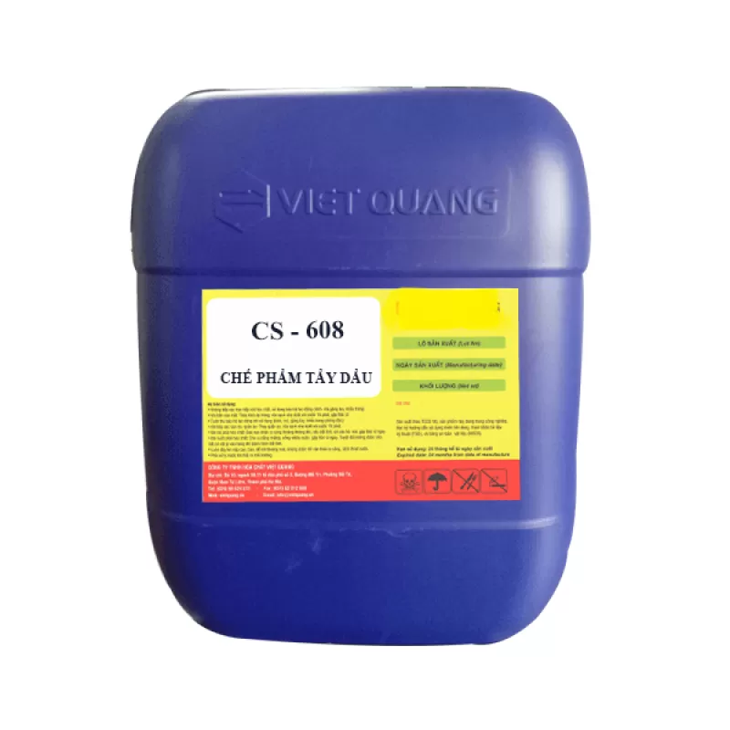 Hóa chất tẩy dầu inox CS-608 - Hoá chất công nghiệp Việt Quang